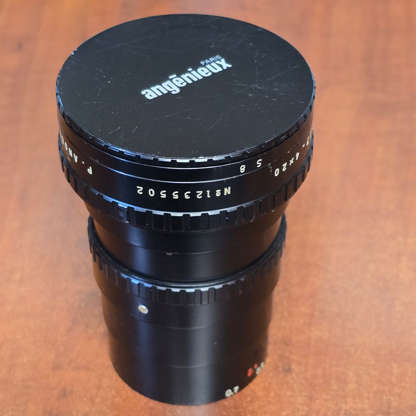 Angenieux Retro-Zoom attachment F x 0.7 POUR 4 x17 - 4 x20 (12.5-50mm) S# 1235502