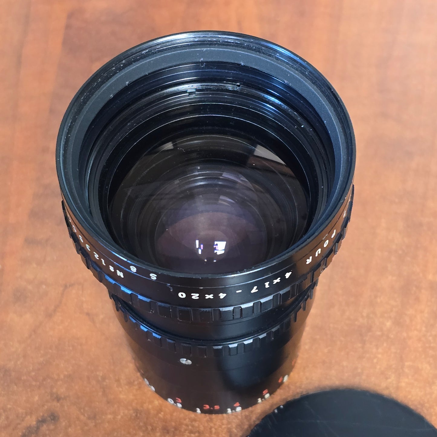 Angenieux Retro-Zoom attachment F x 0.7 POUR 4 x17 - 4 x20 (12.5-50mm) S# 1235502