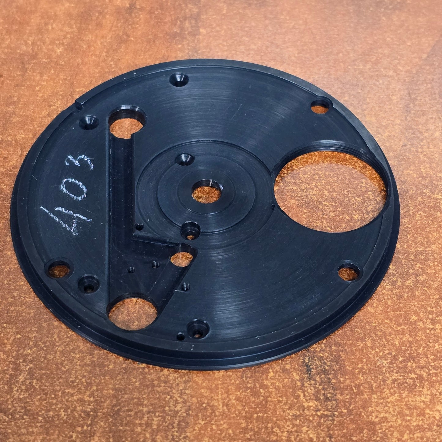 Beaulieu R-16 Single Lens C Mount Front Turret Plate (4.03)