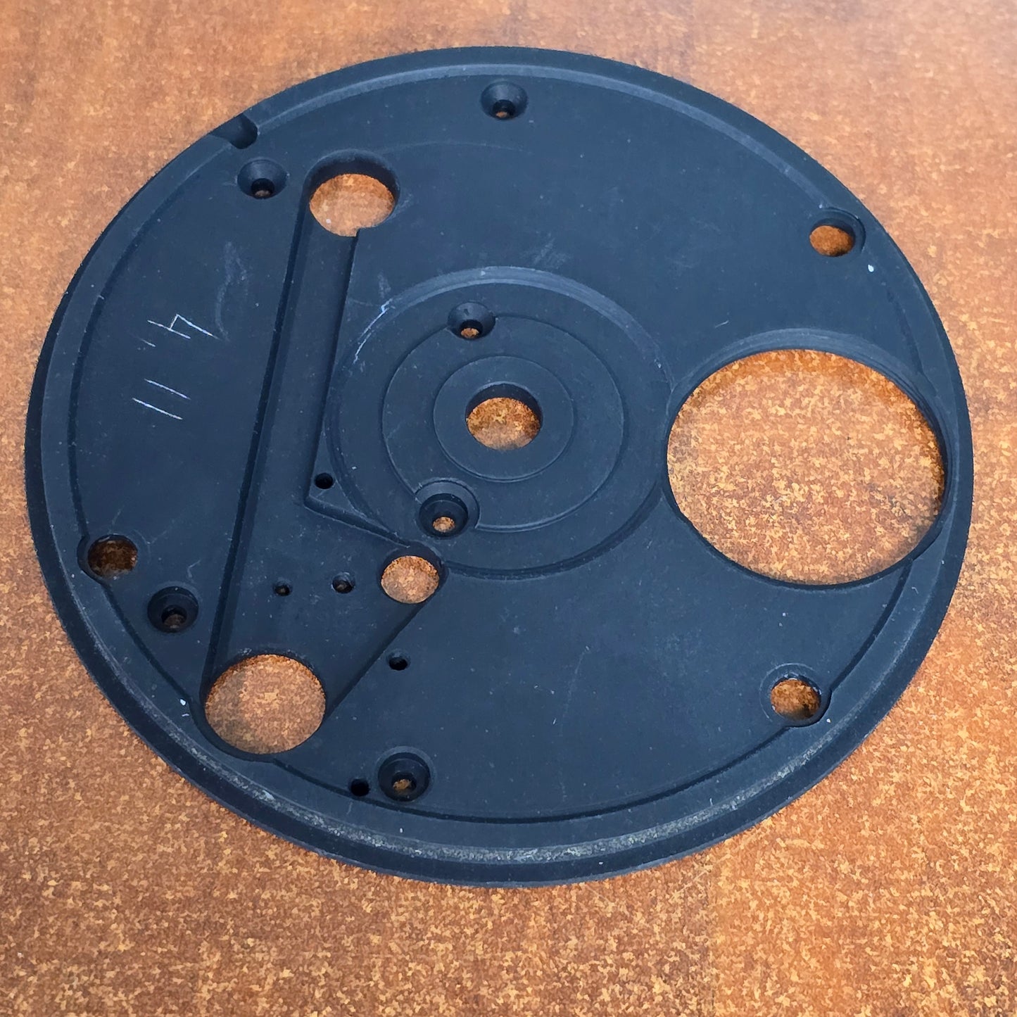 Beaulieu R-16 Single Lens C Mount Front Turret Plate (4.11)