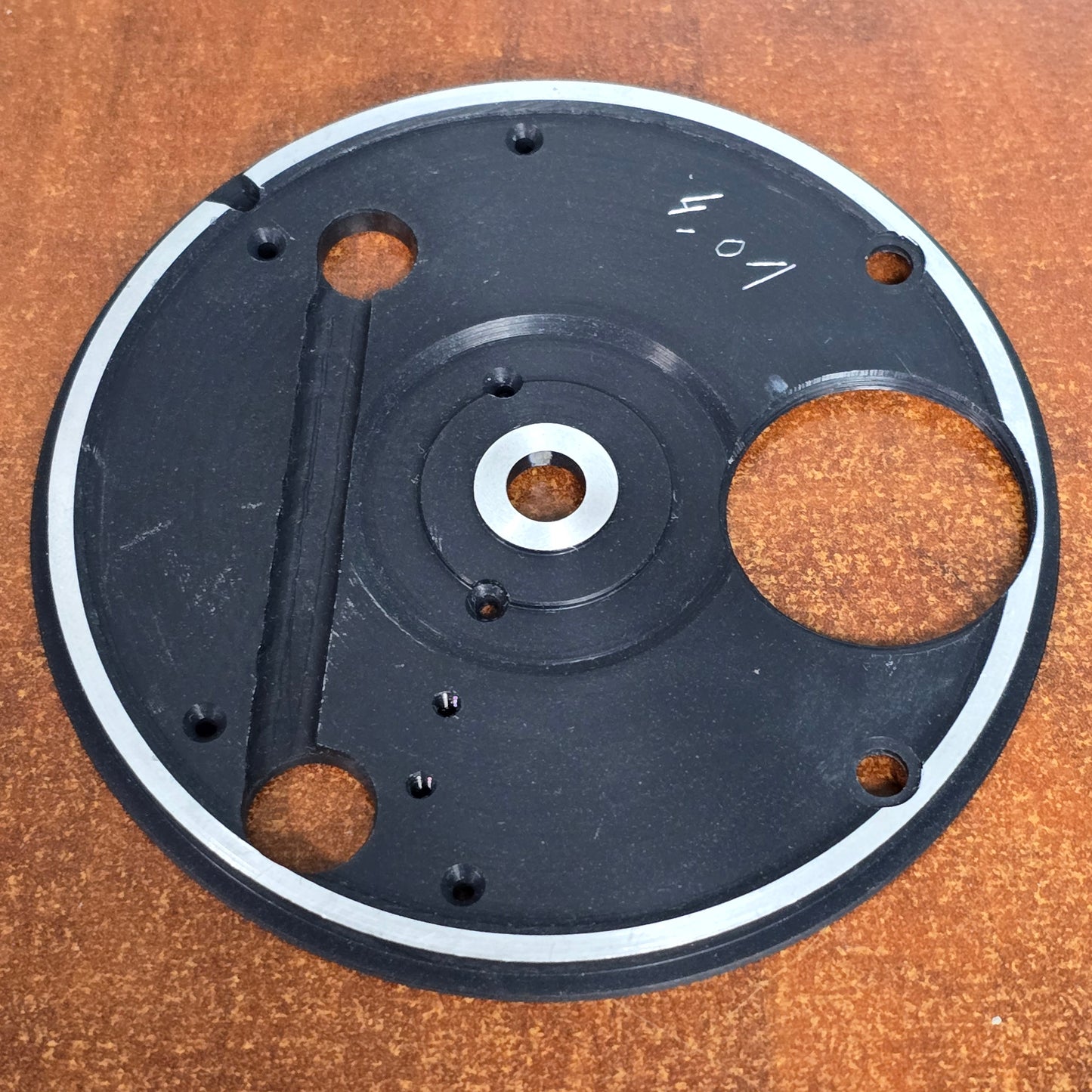 Beaulieu R-16 Single Lens C Mount Front Turret Plate (4.01)