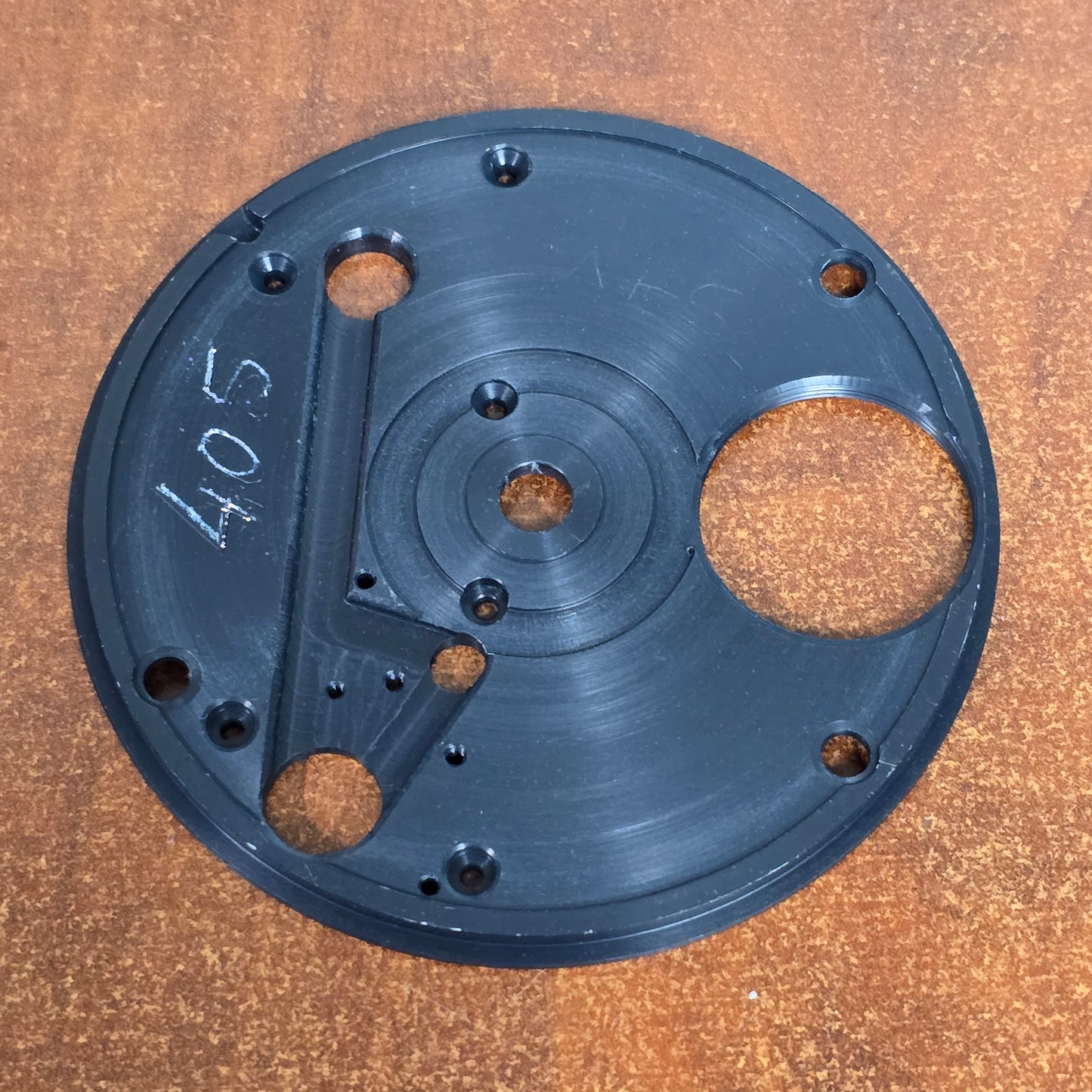 Beaulieu R-16 Single Lens C Mount Front Turret Plate (4.05)