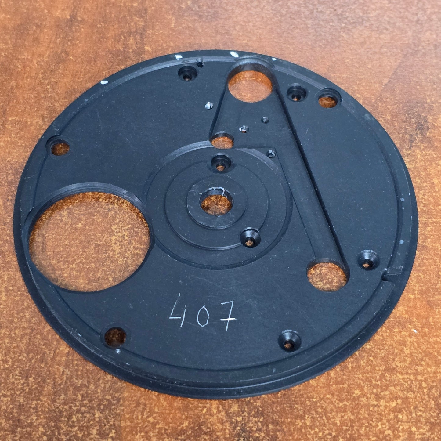 Beaulieu R-16 Single Lens C Mount Front Turret Plate (4.07)