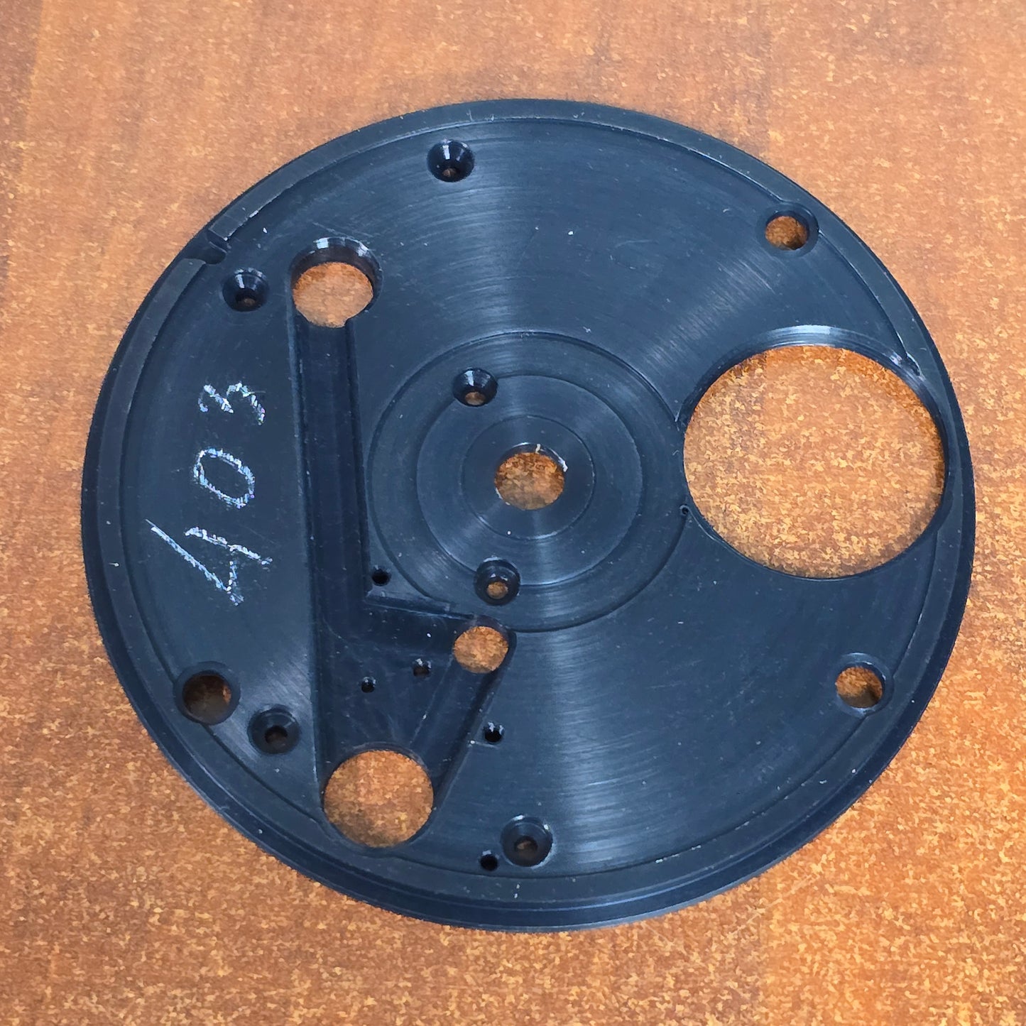 Beaulieu R-16 Single Lens C Mount Front Turret Plate (4.03)