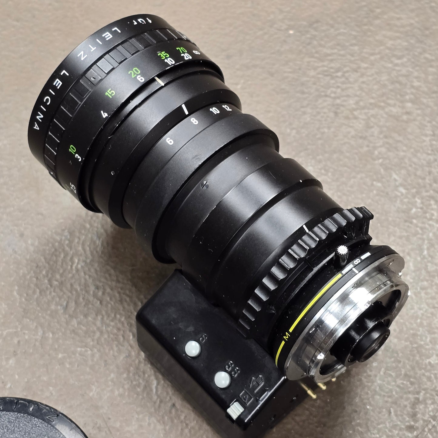 Leicina Special Super 8mm Camera S# 083417 with Optivaron 6-66mm Zoom lens S# 12424960
