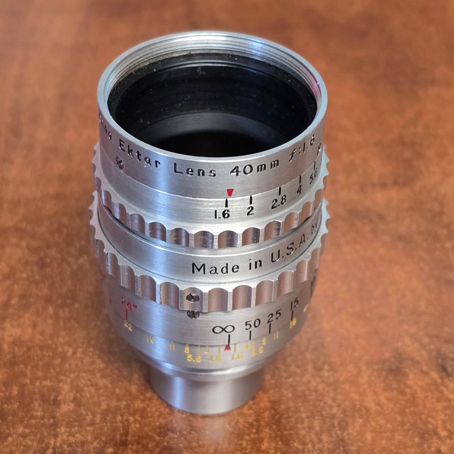 Kodak Cine Ektar 40mm f1.6 S-Mount Lens S# RE446