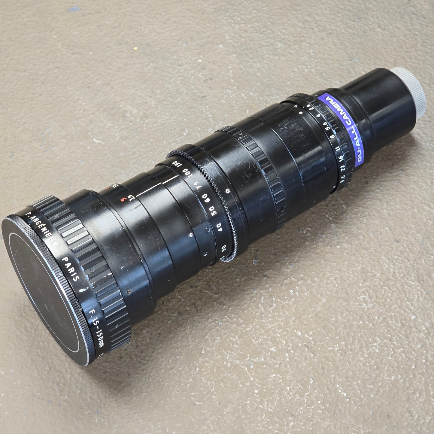 Angenieux 15-150mm f2.8 Type 10x15B C-Mount Zoom Lens S# 1167189