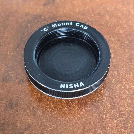 Nisha C-Mount Combo Rear Mount Lens Cap / Turret cap  ( Metal )