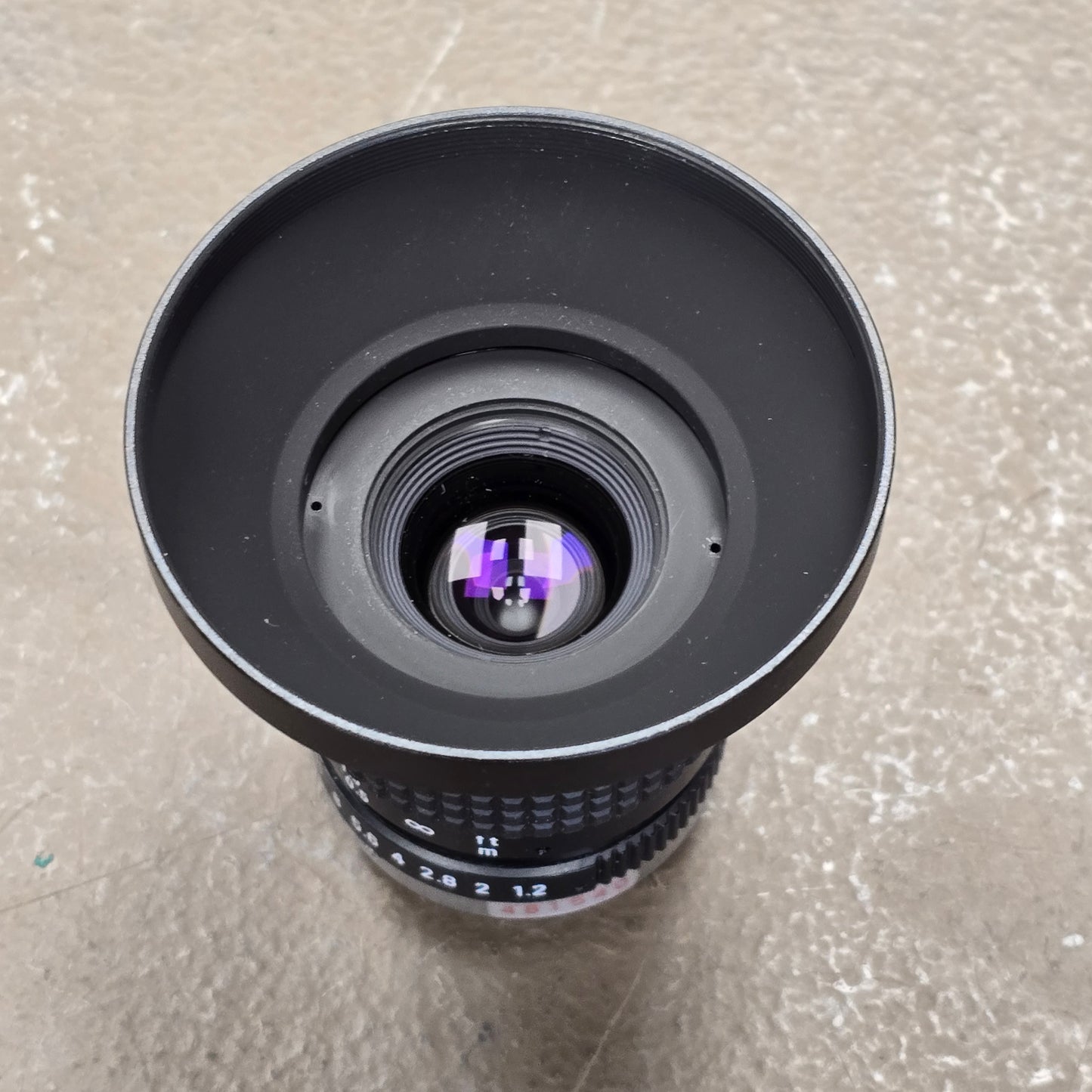 Ricoh 6mm F1.2 TV C-Mount Lens S# 481540