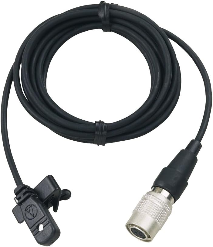 Audio-Technica MT830cW Omnidirectional Condenser Lavalier Microphone