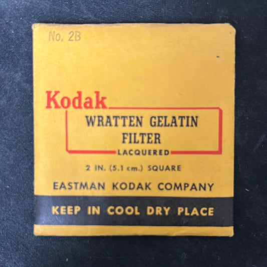 Kodak Wratten Gel Filter (No.2B)  2" x 2"