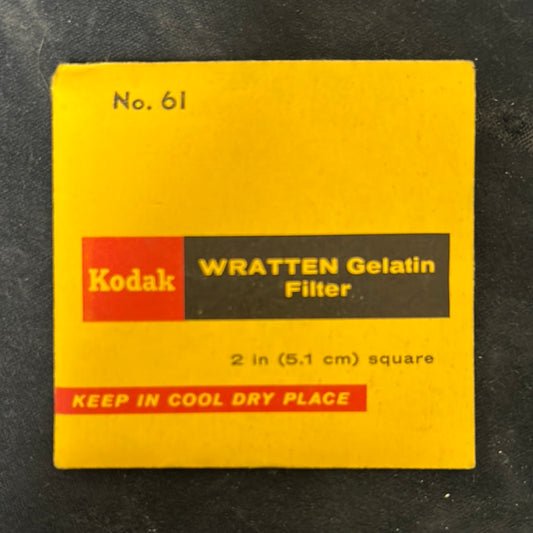 Kodak Wratten Gel Filter (No.61)  2" x 2"