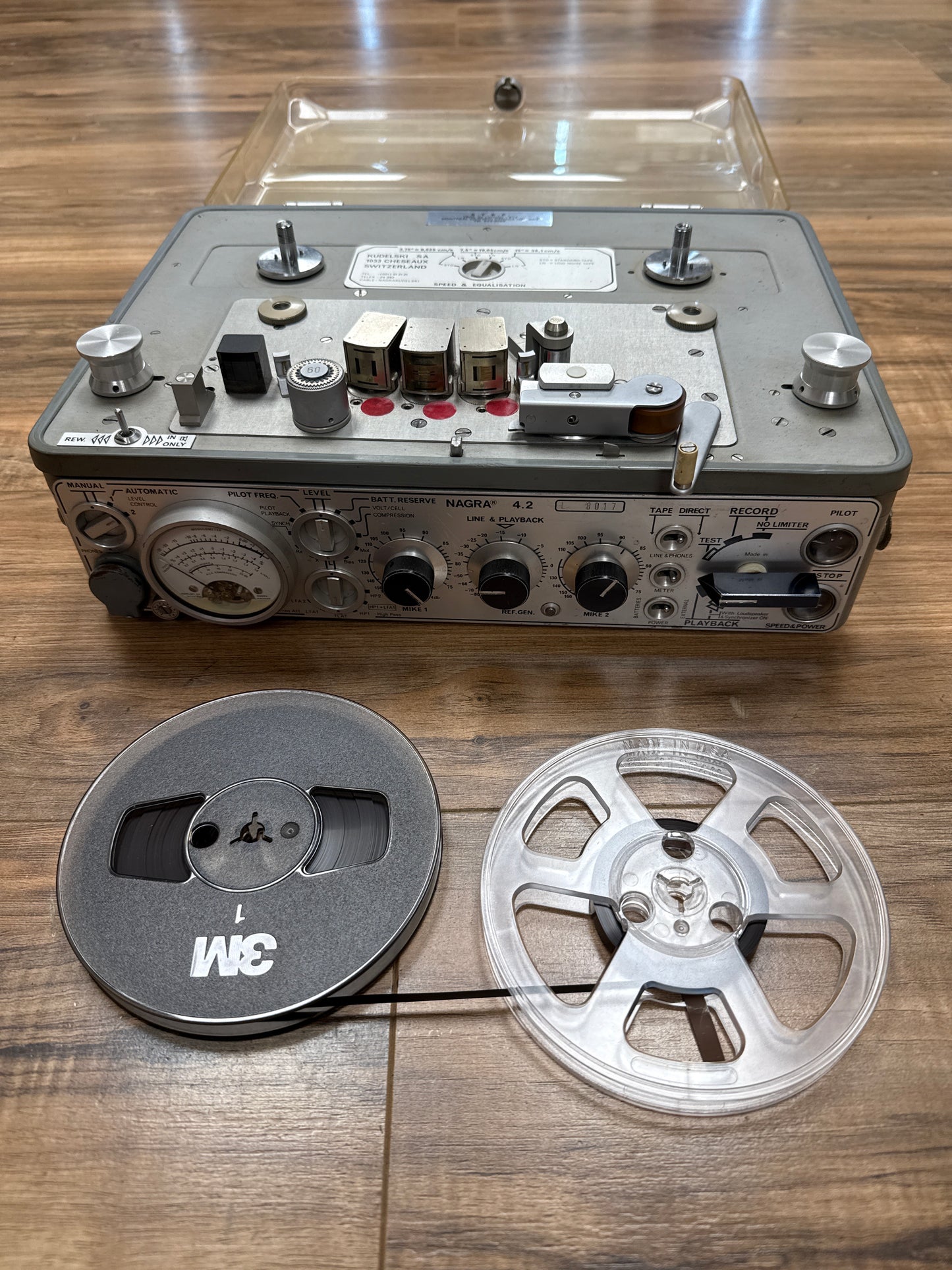 Nagra 4.2 With Power Adapter with Porta Brace