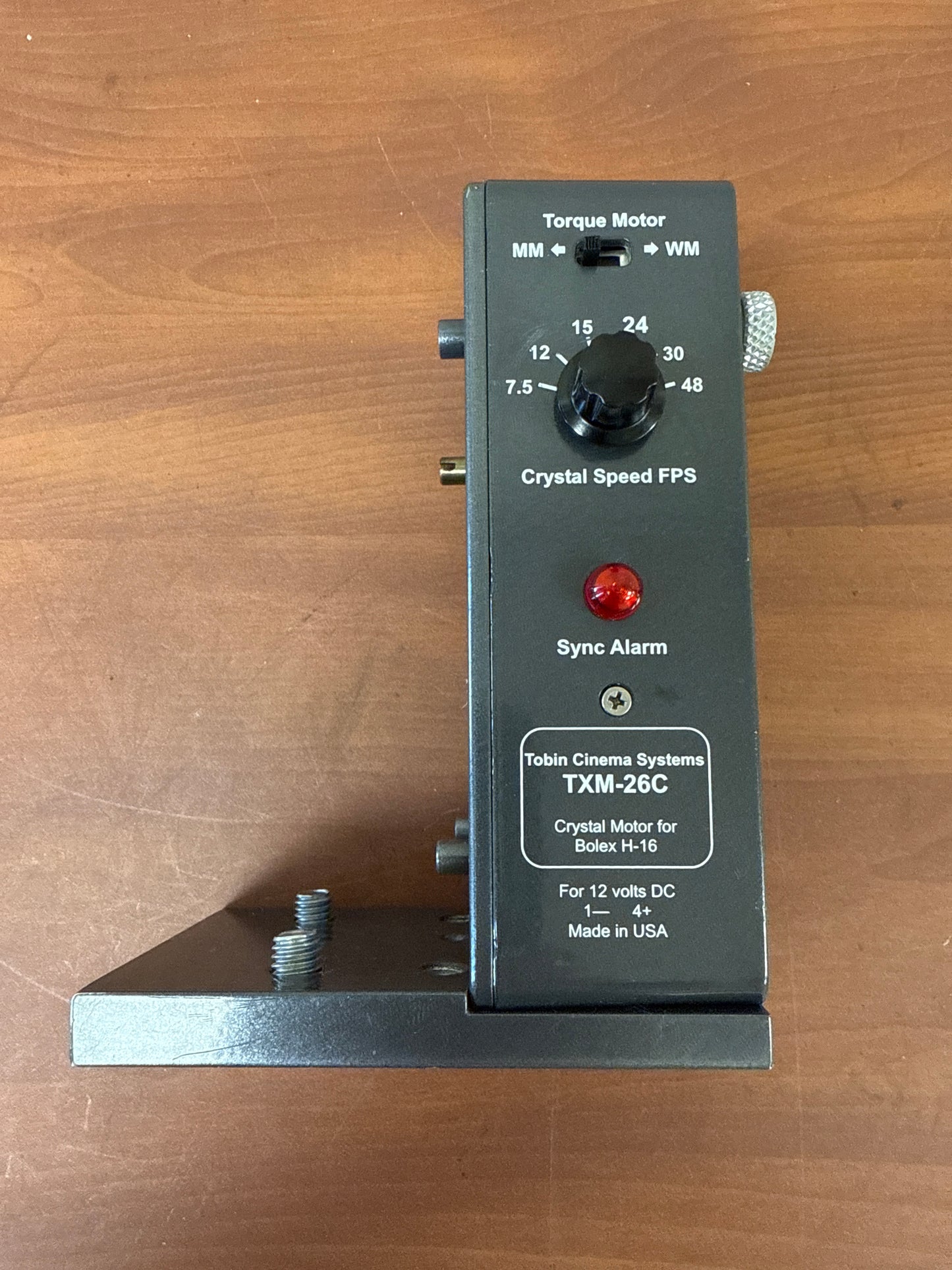 TCS TXM-26C Crystal Motor for Bolex H16 Film Cameras S# 4871