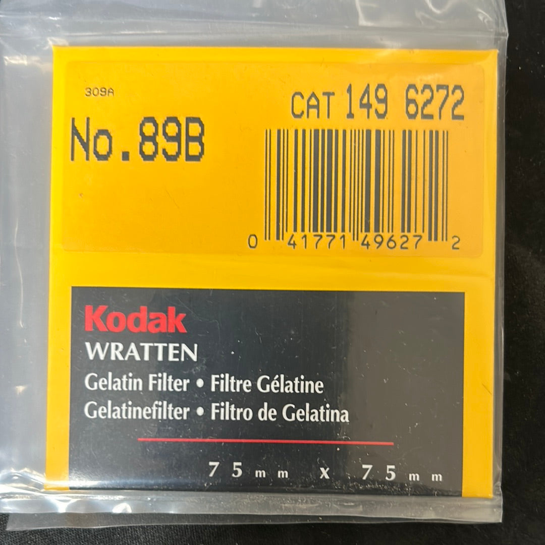 Kodak Wratten Gel Filter (No.89B) 3" x 3"
