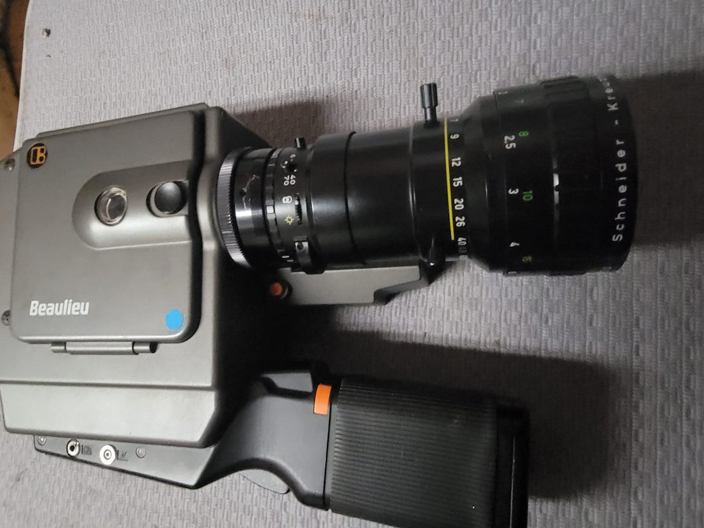 Beaulieu 6008 S Hall Sensor System Super 8mm Camera with Beaulieu Optivaron Schneider 6-70mm T1.4 Powered Zoom lens