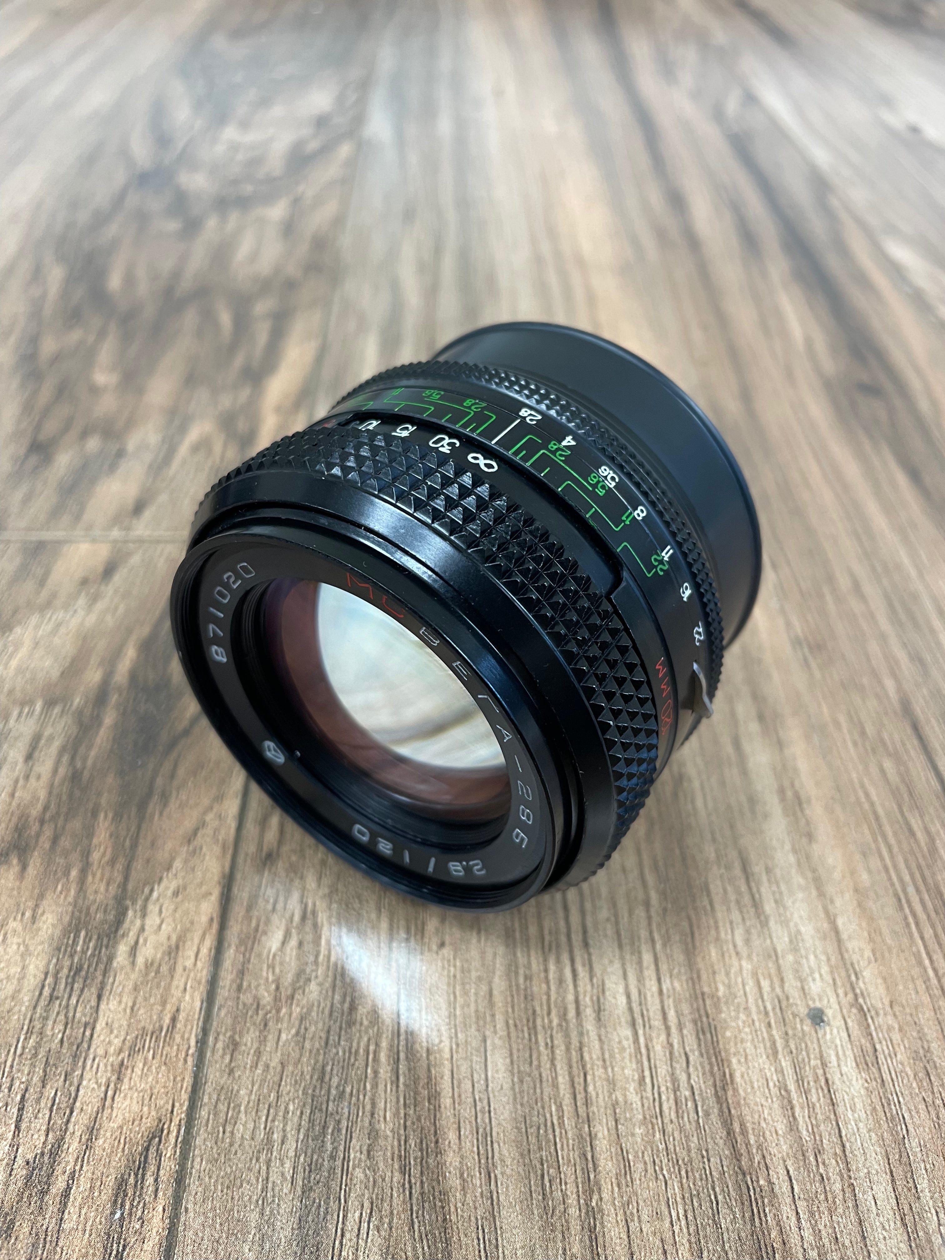 MC Vega-28b 120mm f2.8 P6 Mount Medium Format Soviet Lens S