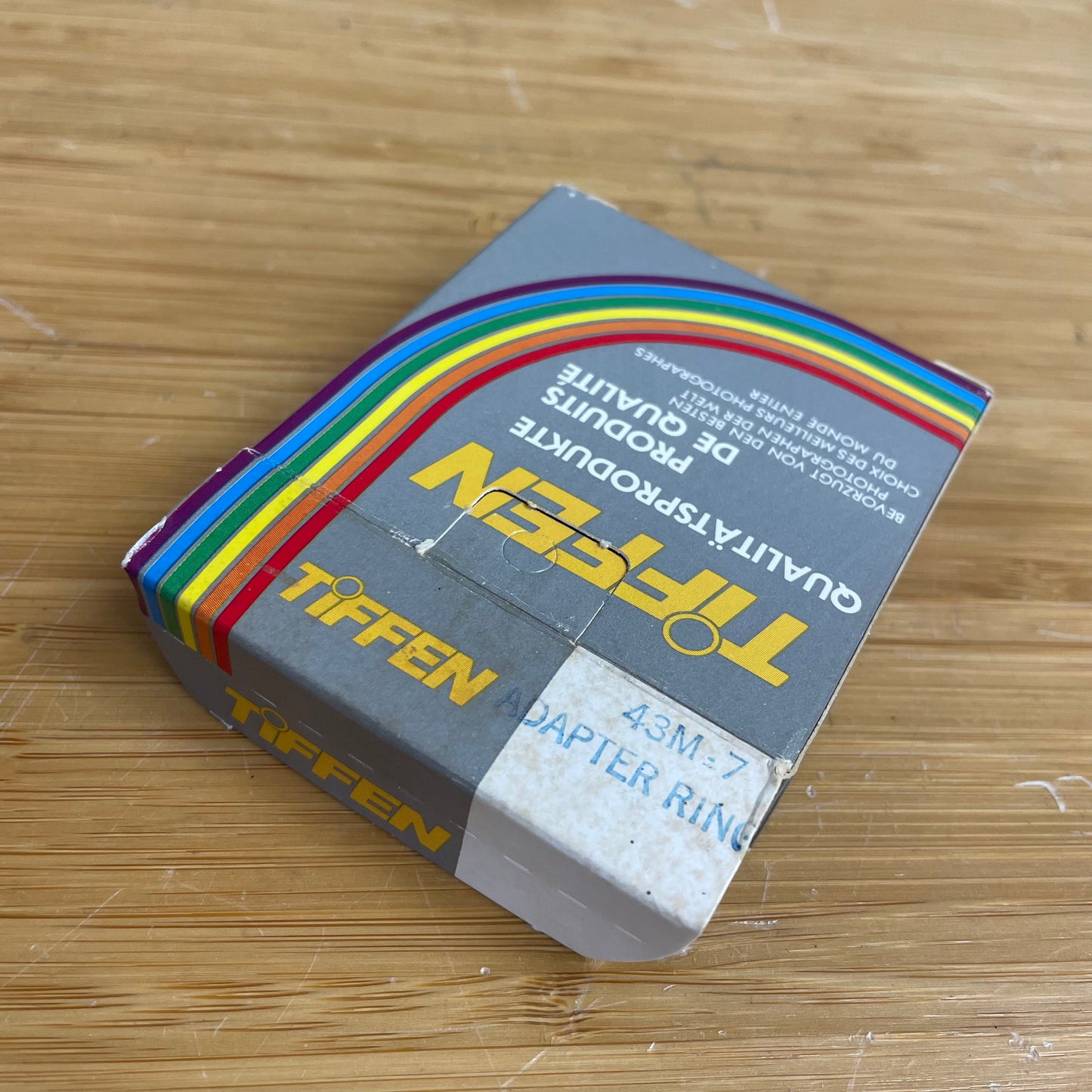 Tiffen 43mm to Series 7 Adapter Ring (43M7) - Rainbow Box