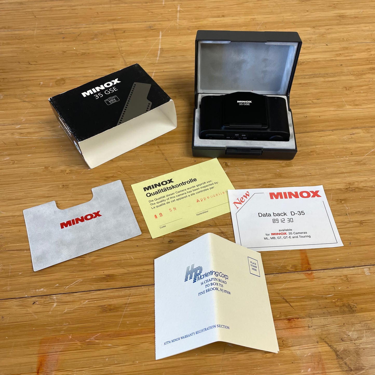 Minox 35 GSE 35mm Film Camera - LIKE NEW - S# 9007196