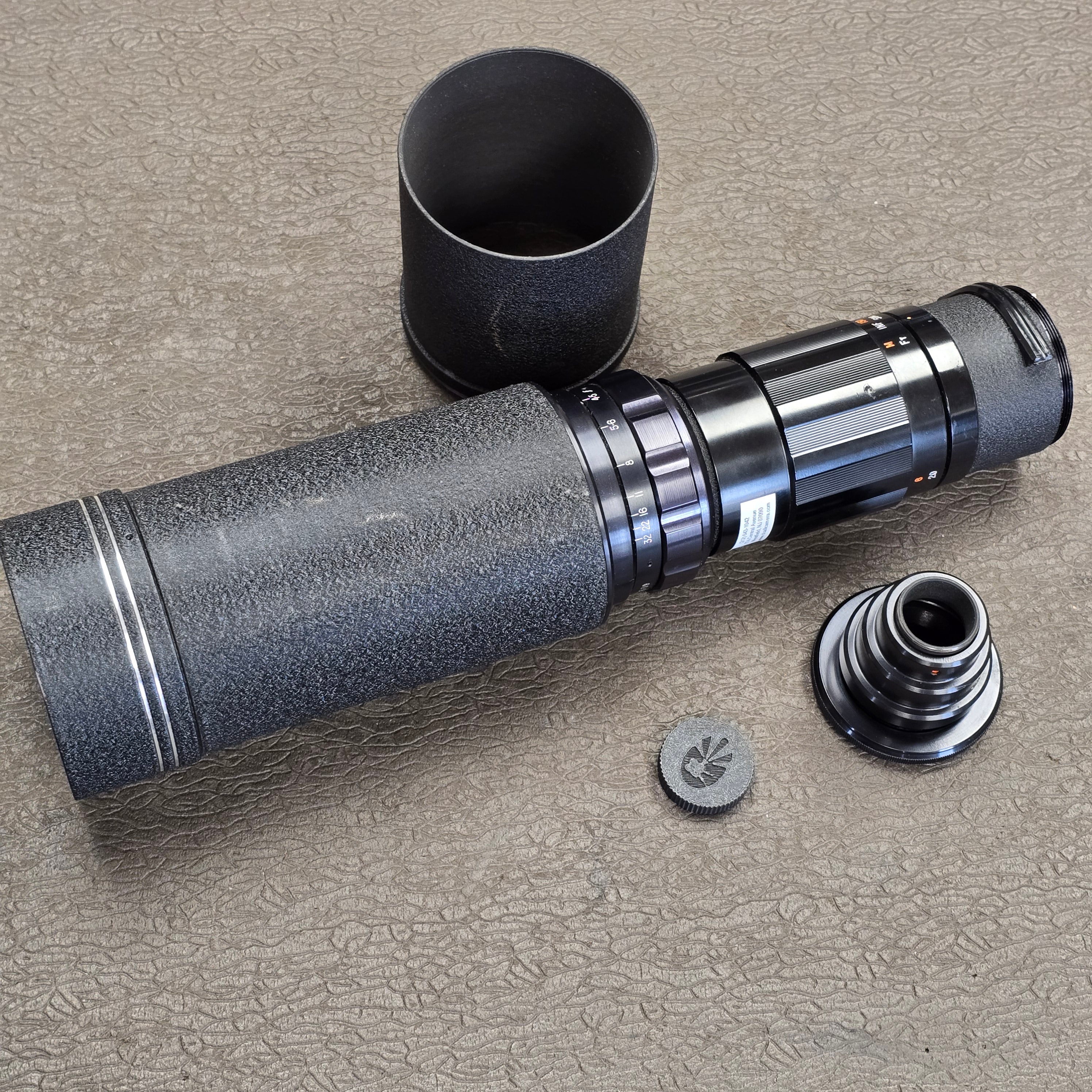 Century Tele-Anthenar II 385mm f4.5 Telephoto Lens with Century