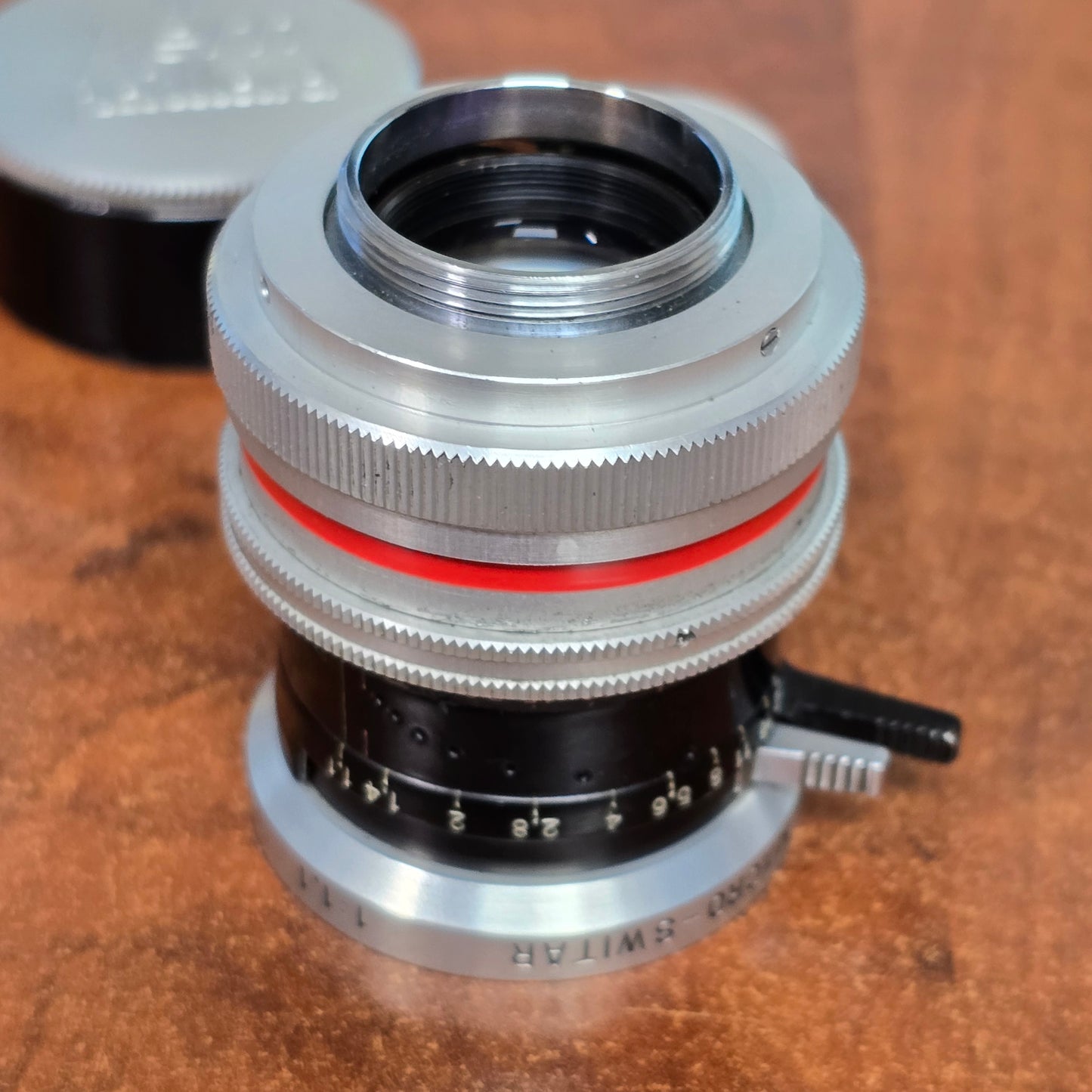Switar 26mm Macro Preset f/1.1 H16 RX C-Mount Lens S# 1095401