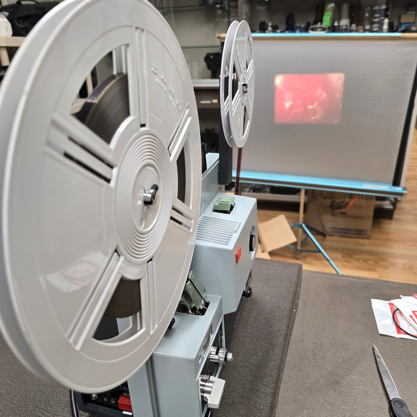 Elmo ST-1200 Magnetic Super 8mm Sound Projector S# 54611