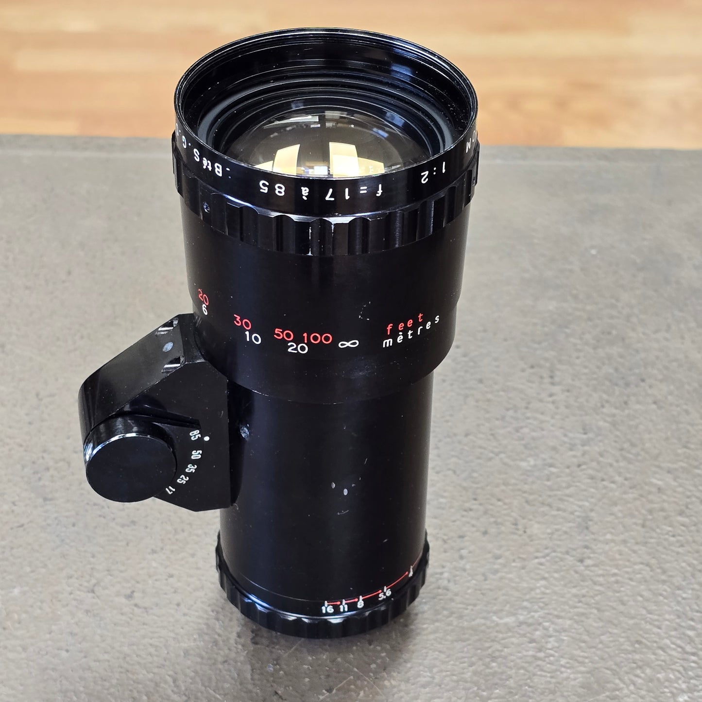 Som Berthiot Paris 17-85mm t/2.66 C-Mount Zoom Lens S# T52410