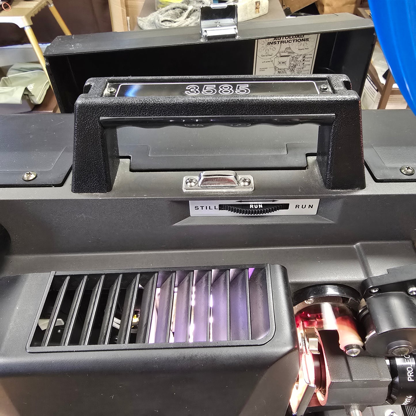 Eiki / Bell & Howell Filmosound 3585 16mm Autoload Sound Projector S# 12008