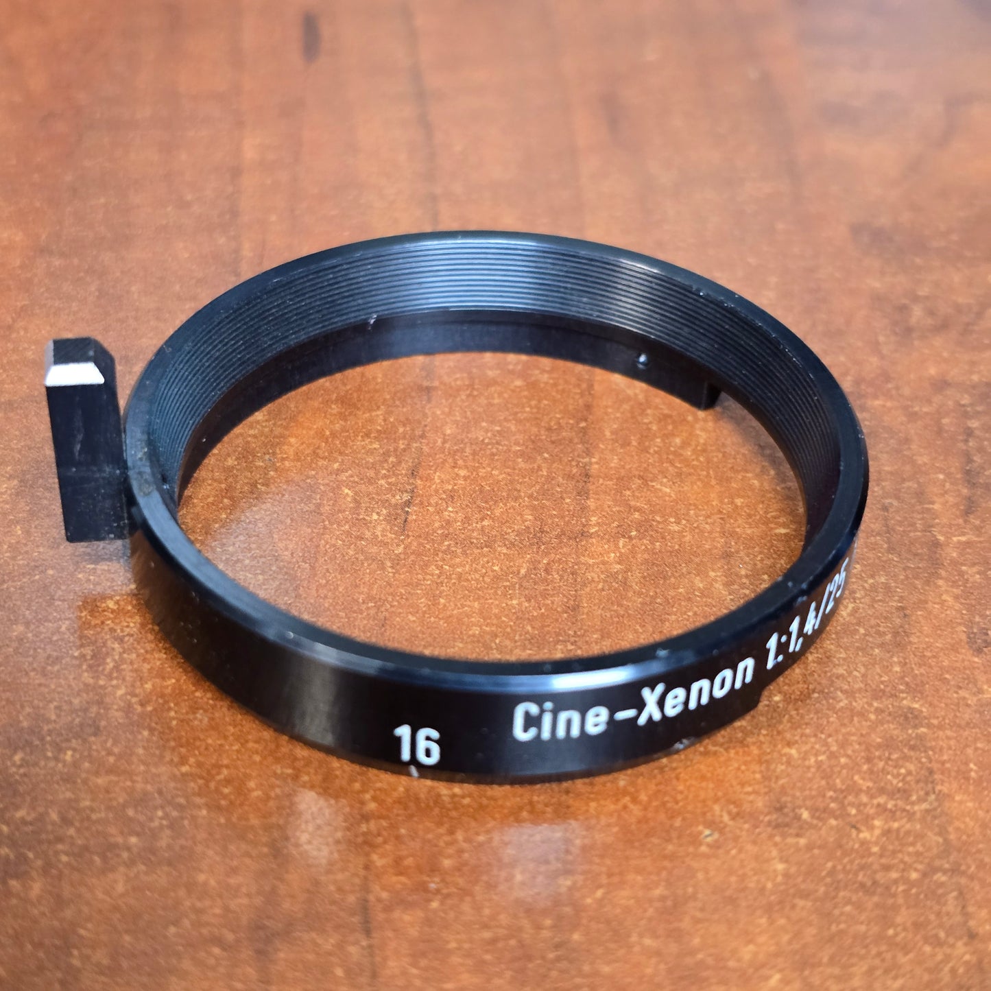 Schneider Cine-Xenon 1:1,4/25mm Iris Ring For Arriflex 16BL Blimp Housing S# 11692538