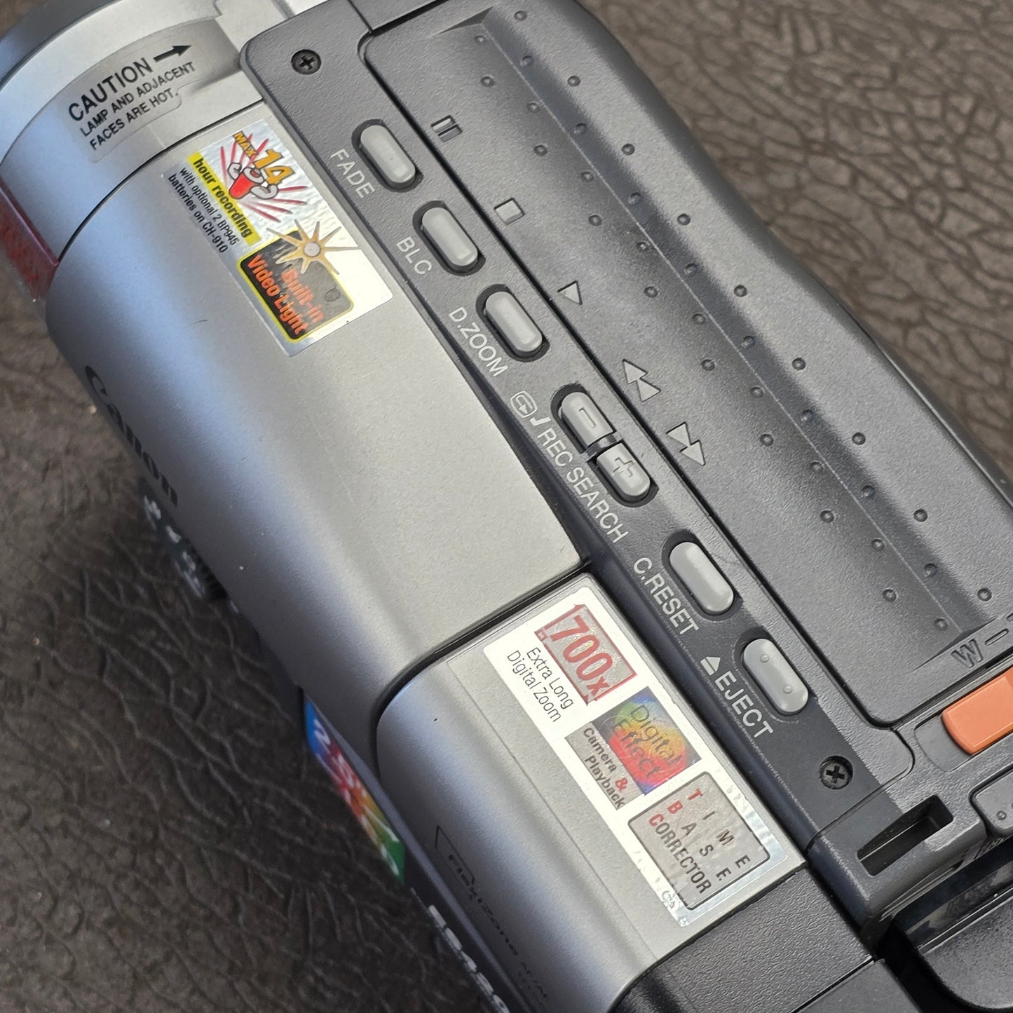 Canon ES420VA Hi8mm NTSC Video Camcorder S# 237302634