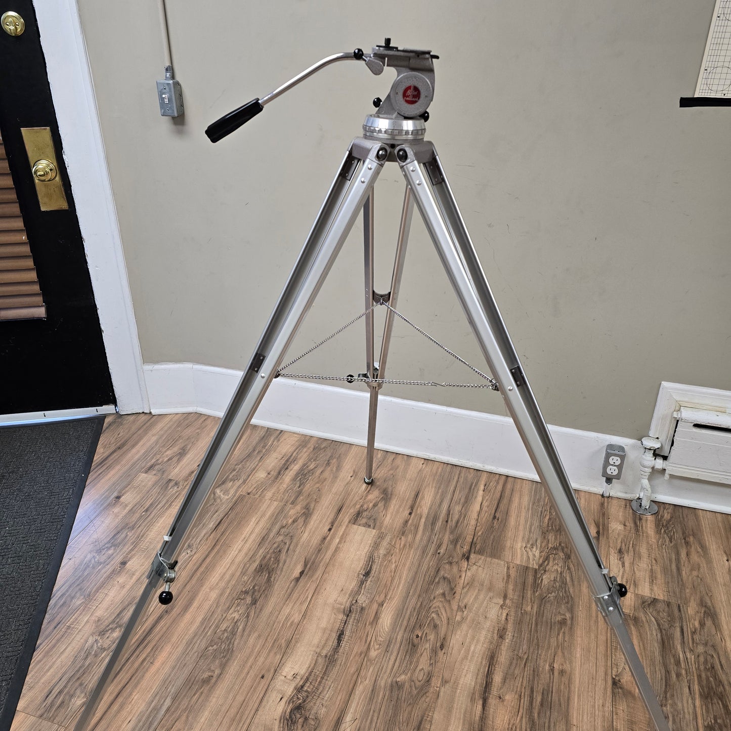 Bolex Paillard Tripod Model H with case