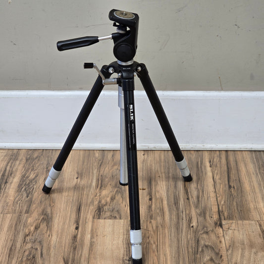 Slik Master Classic 3-Section Aluminum Tripod with Single Handle Pan Head