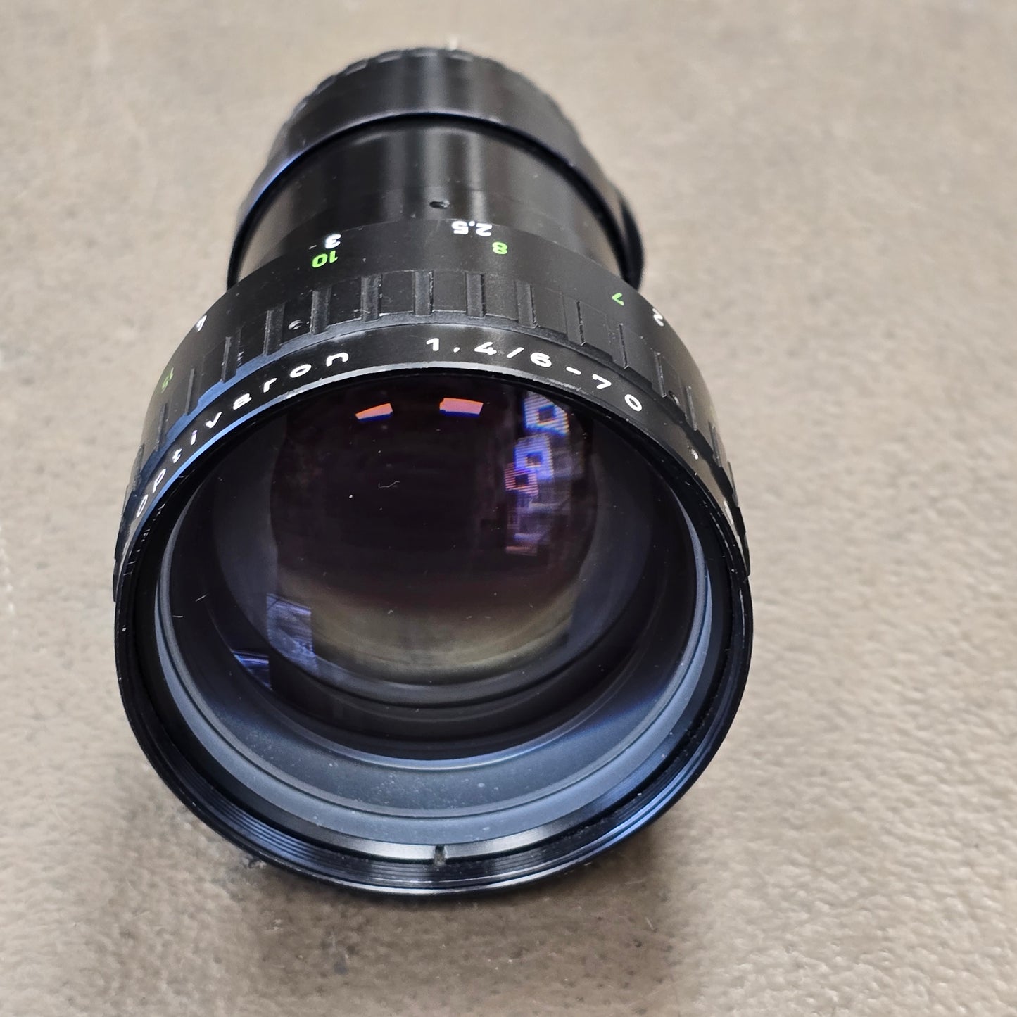 Beaulieu-Optivaron Schneider-Kreuznach 6-70mm f1.4 Macro C-Mount zoom lens for Super 8mm Cameras S# 12870164