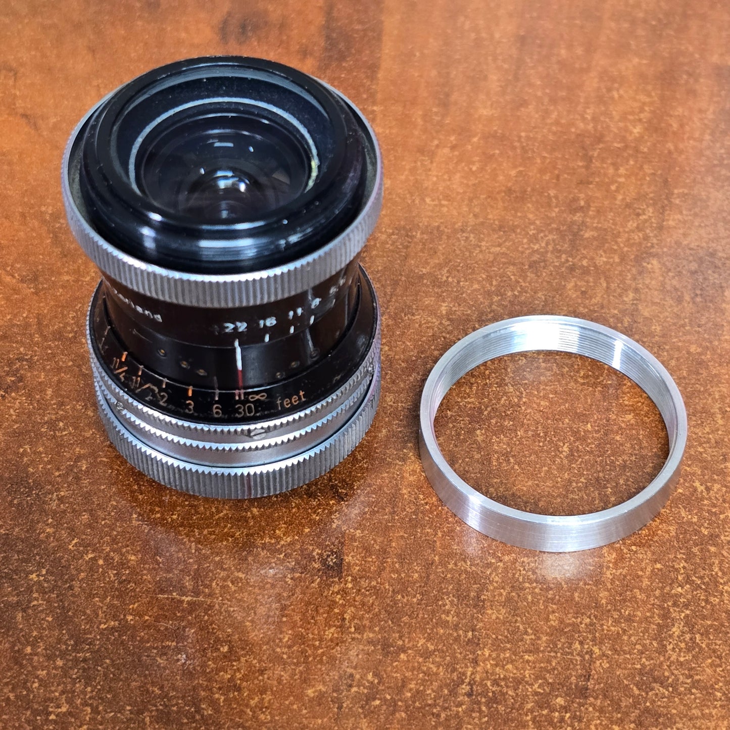 32mm Front Threaded Ring Replacement for Switar 10mm Old Version Lens