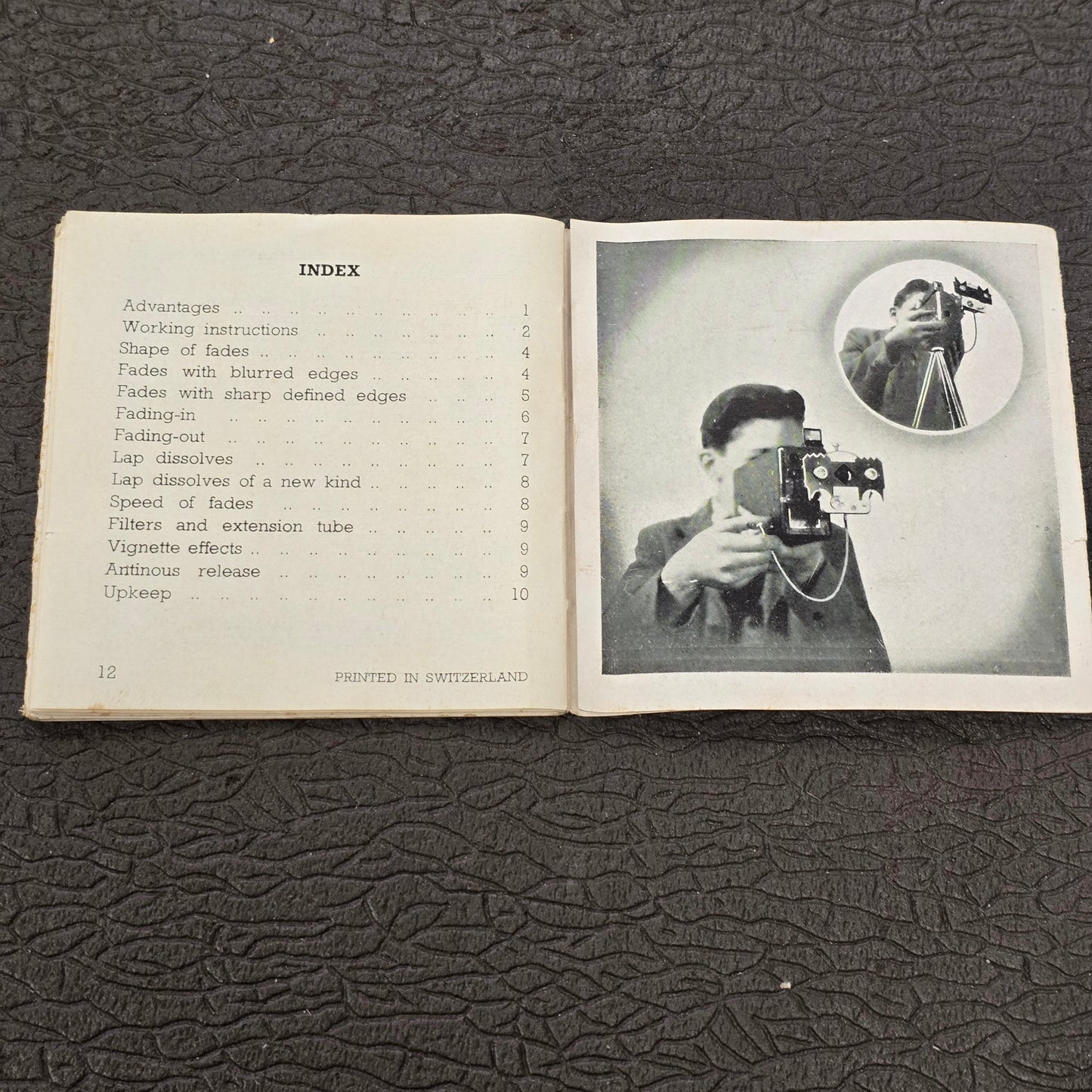 Bolsey Cine Fader Auto Compendium