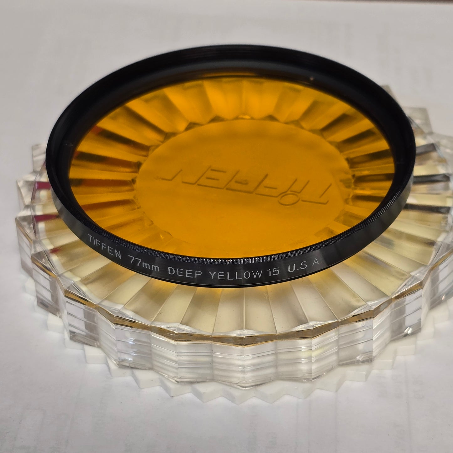 Tiffen 77mm Deep Yellow 15 Filter