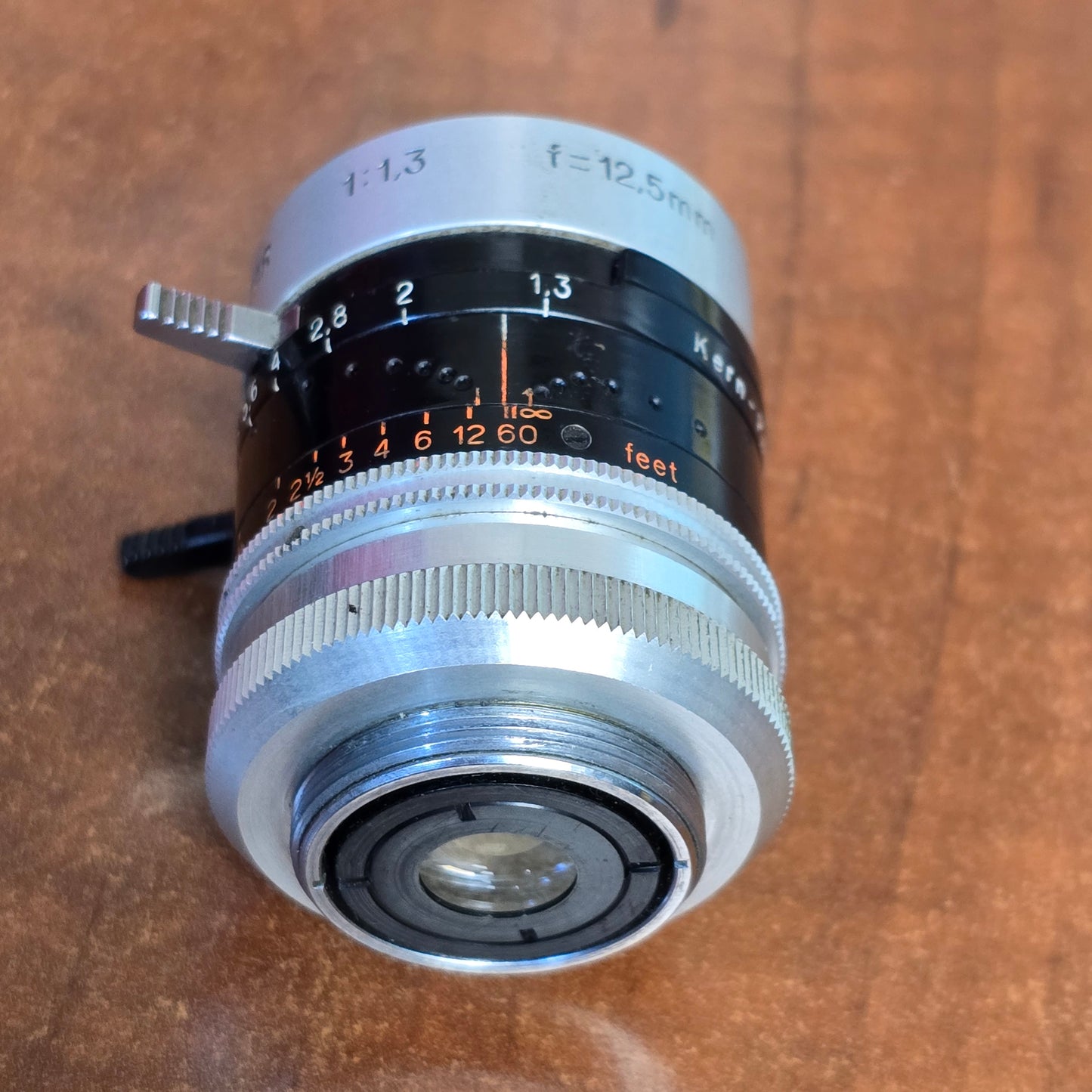 Macro Switar 12.5mm f1.3 H8 RX C-Mount Preset Lens S# 870127