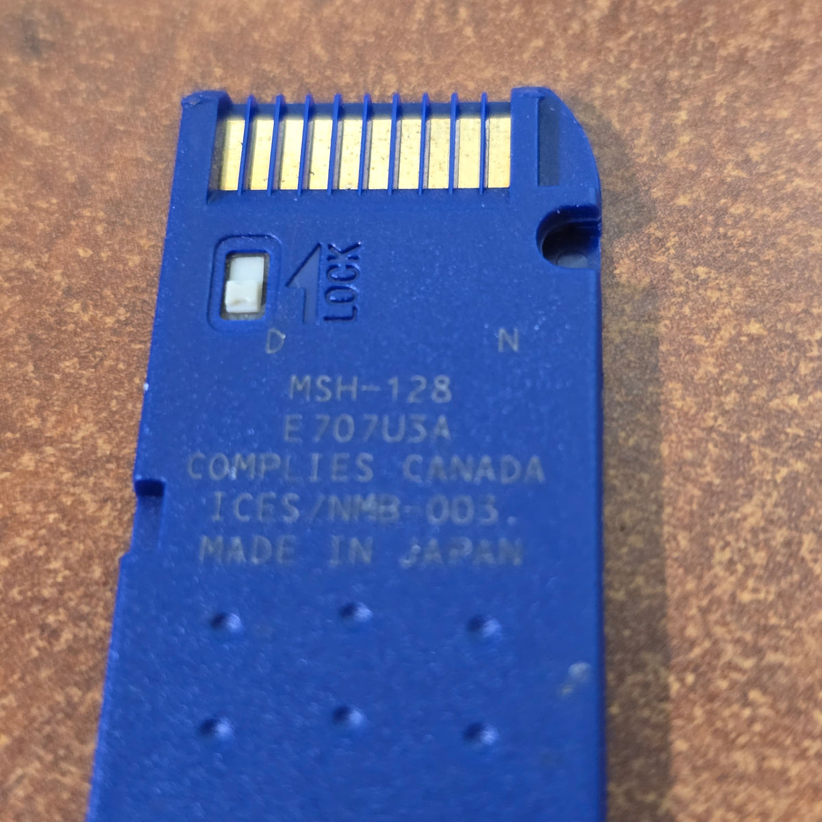 Sony 128MB MagicGate Memory Stick MSH-128