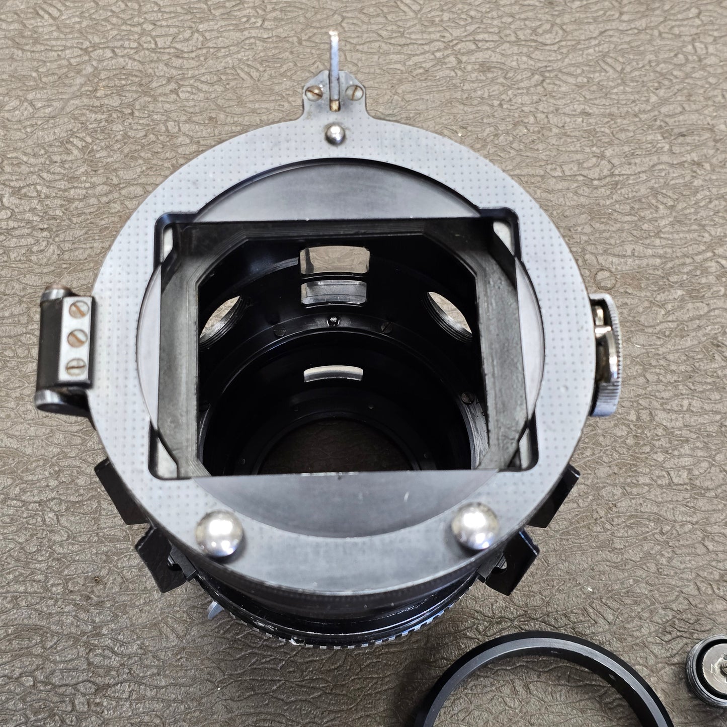Arriflex 16BL Blimp Housing for Zeiss 10-100mm Lens with Lens Collar