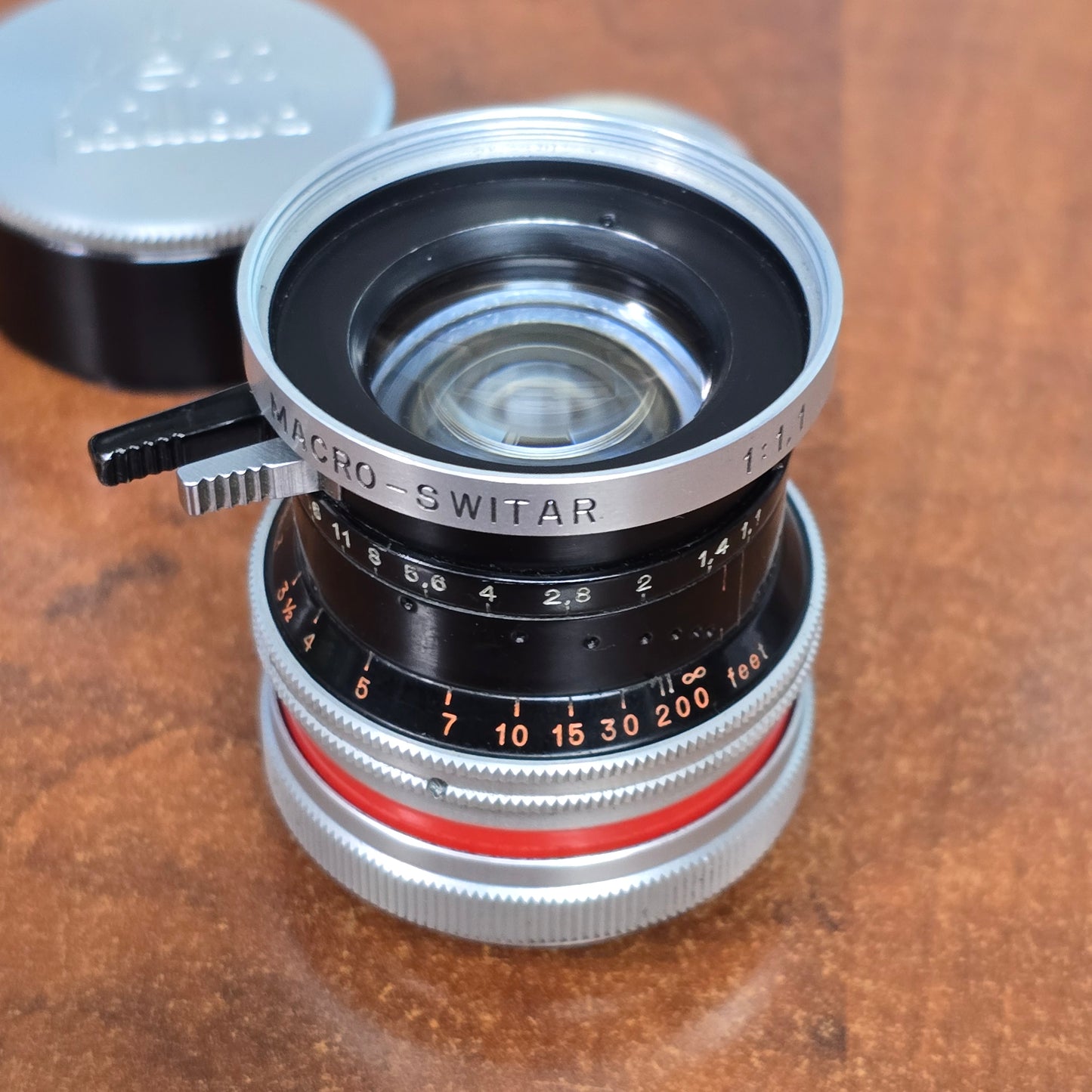 Switar 26mm Macro Preset f/1.1 H16 RX C-Mount Lens S# 1095401
