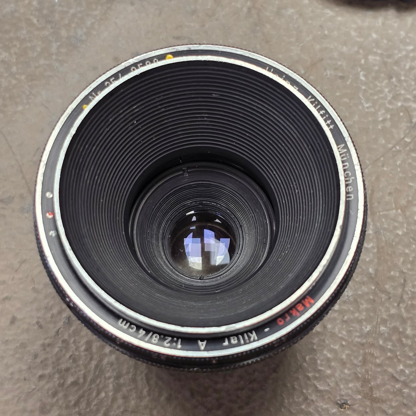 Heinz Kilfitt Munchen Makro-Kilar A 40mm f2.8 (1:2.8/4CM) Arri Standard Mount Lens S# Nr.254-0588
