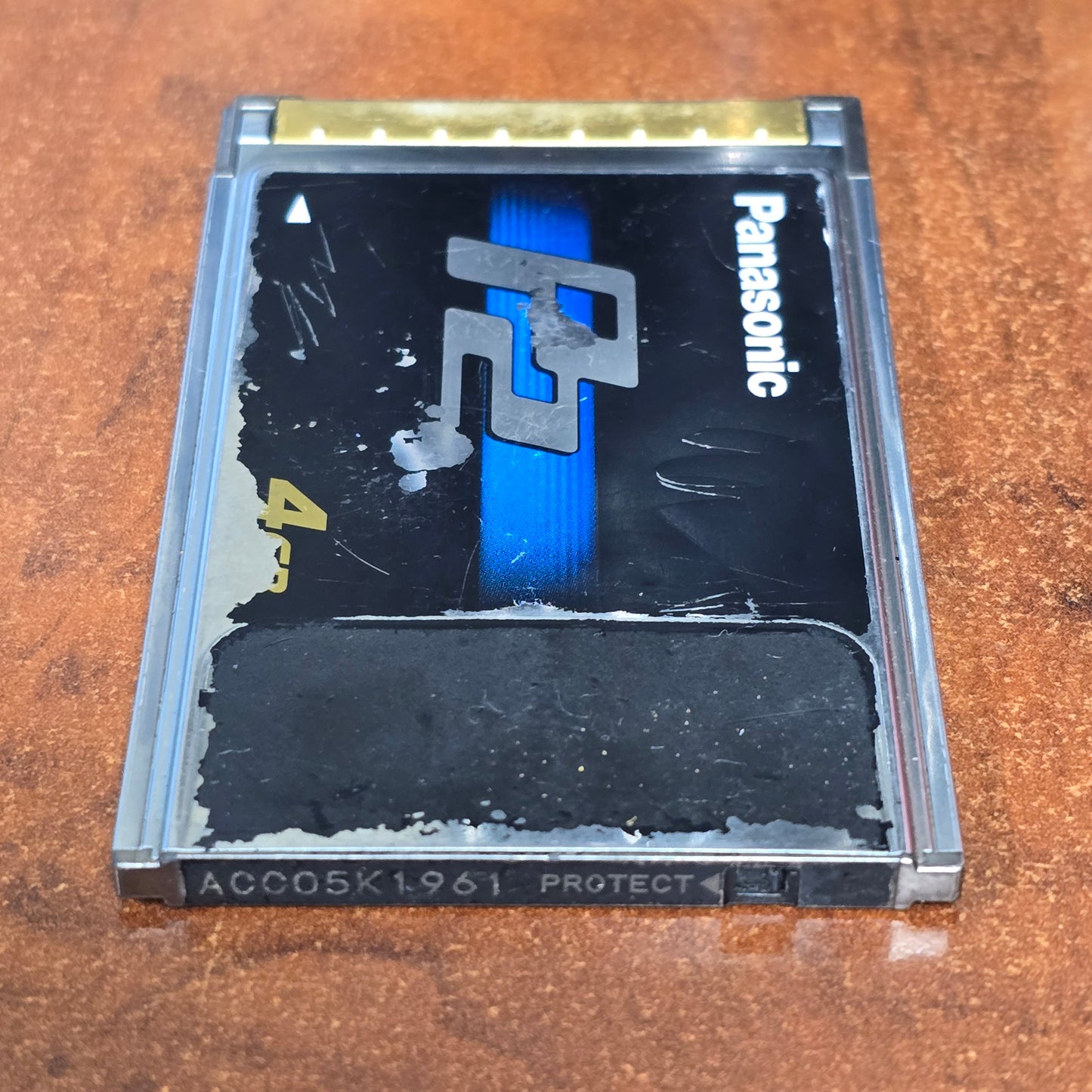 Panasonic 4GB P2 Card ( AJ-P2C004HG ) S# ACC05K1961