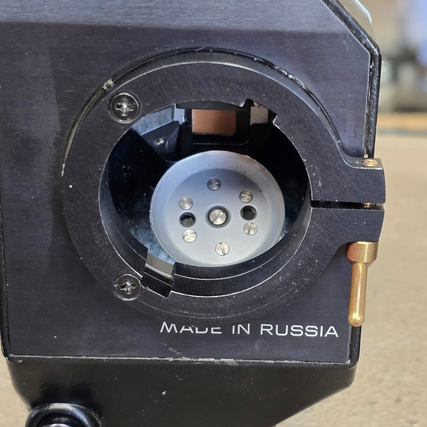 Krasnogorsk K-3 Reg 16mm Arri Standard / Bayonet Mount Camera Body with Meteor 5-1 17-69mm f1.9 Zoom lens