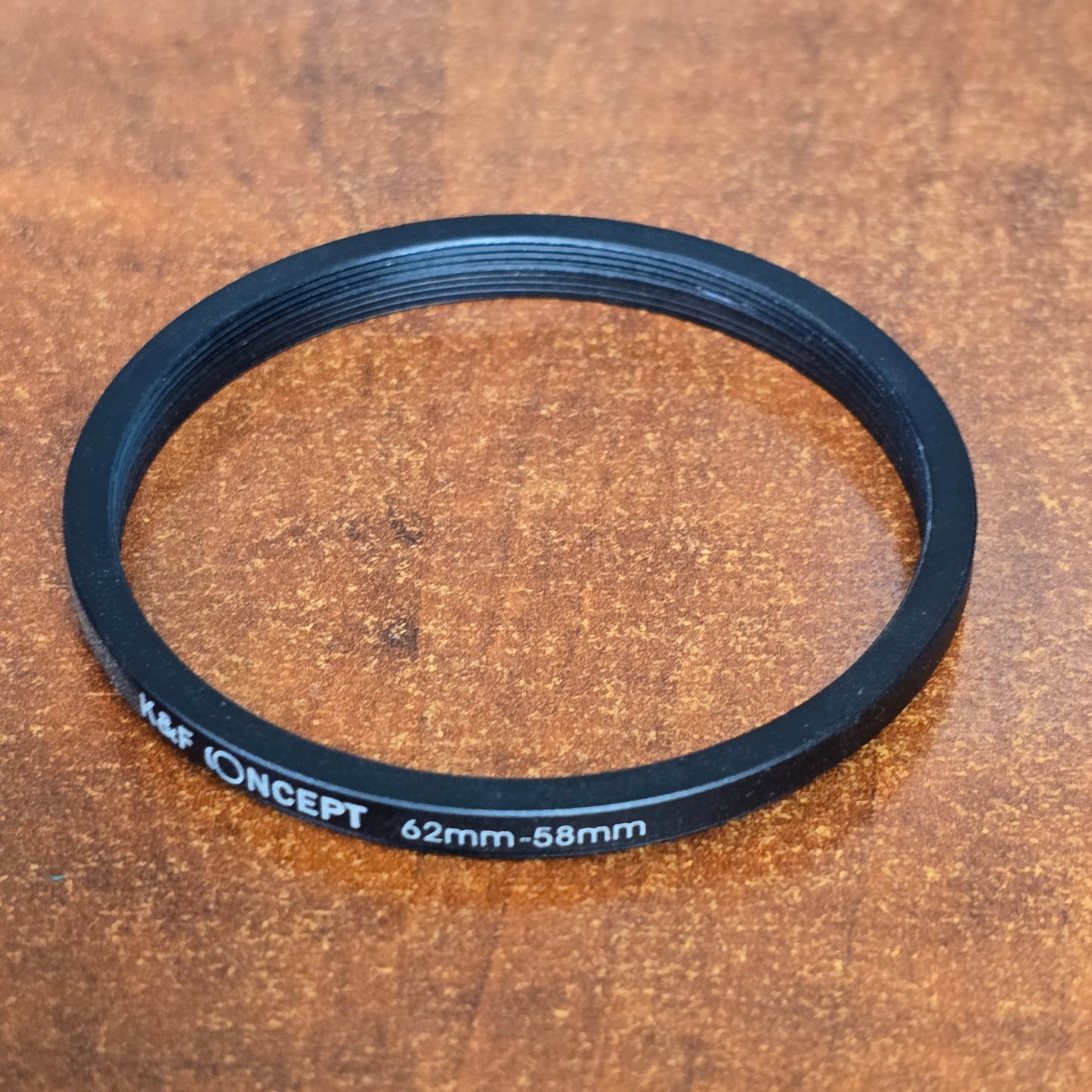 62mm - 58mm Step Down Ring