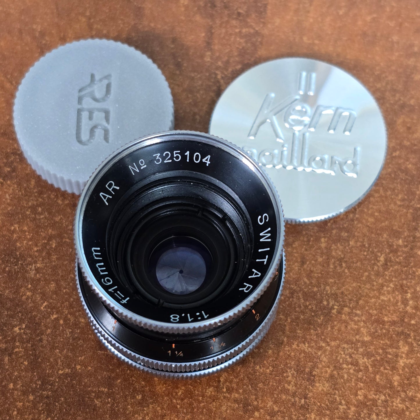 Switar 16mm f1.8 AR C-Mount Lens S# 325104