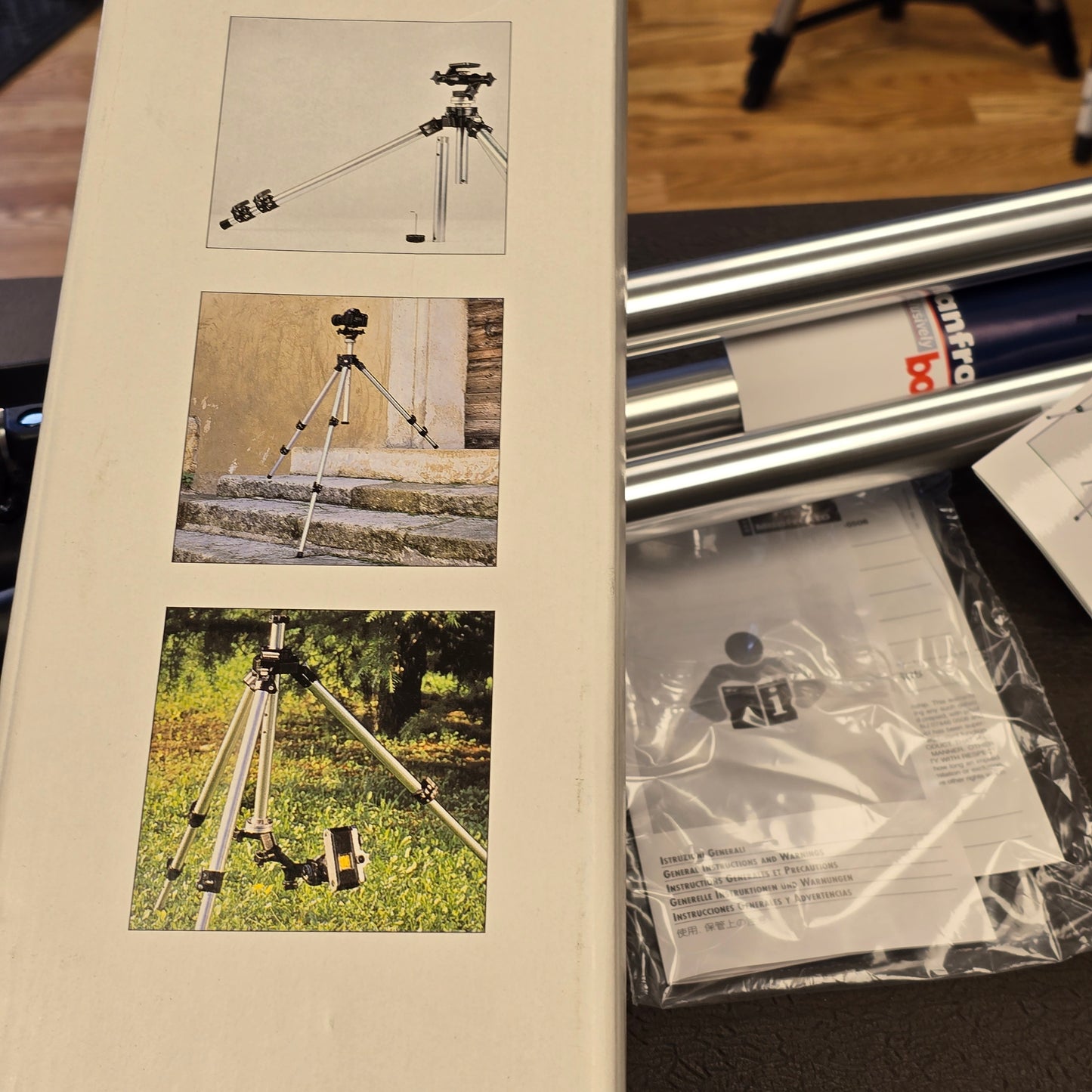 Manfrotto Bogen 3120 Aluminum Tripod Legs