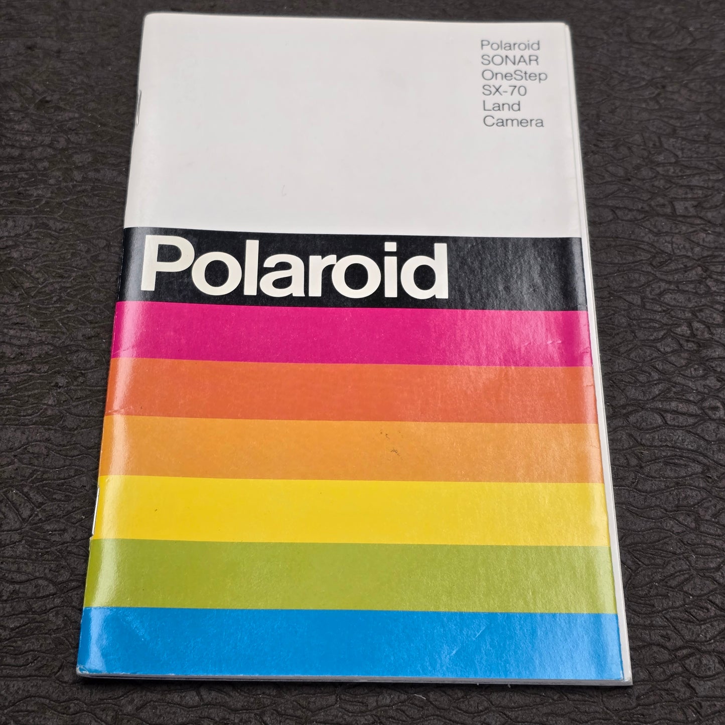 Polaroid SX-70 Land Camera Sonar One Step with Flash & Manual