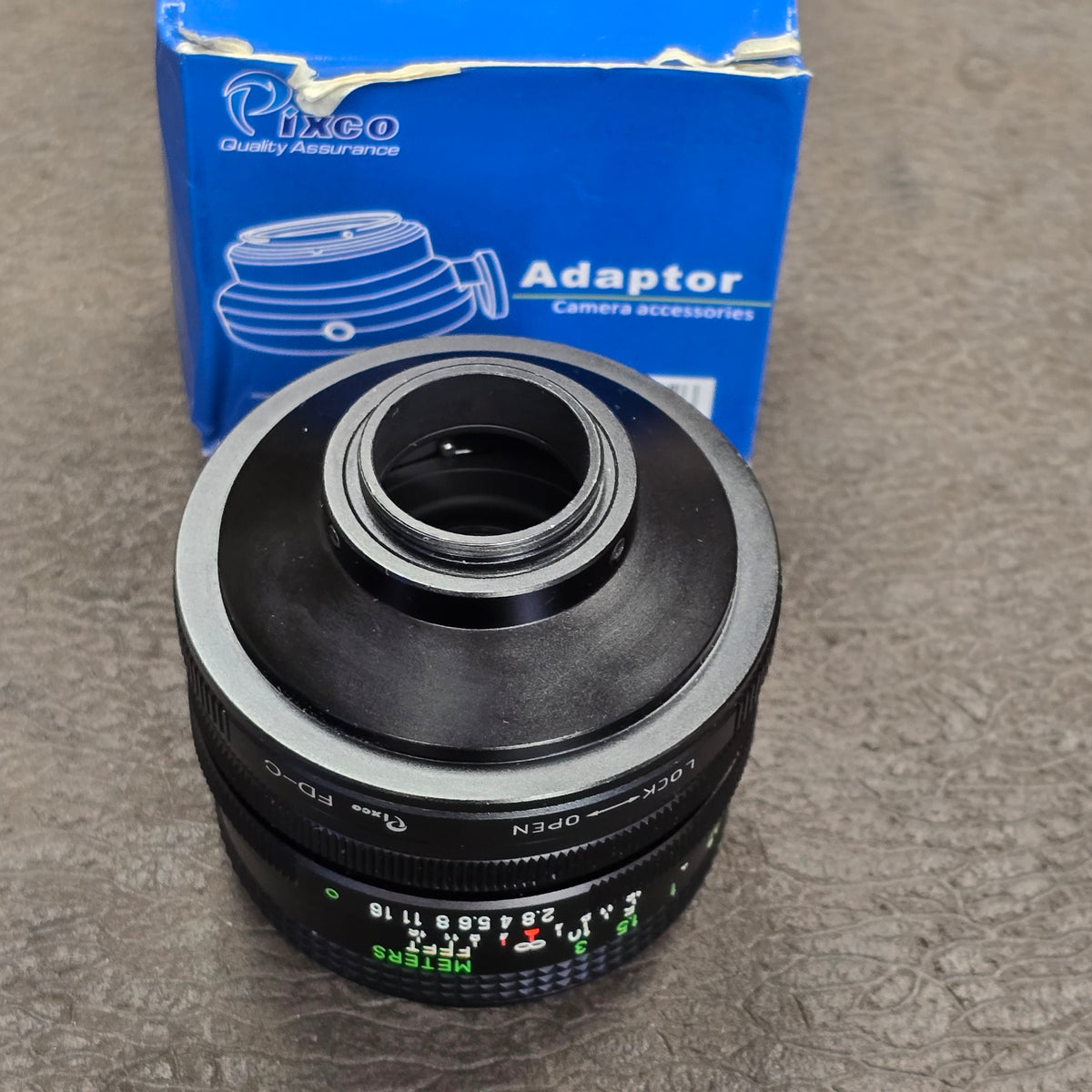 Pixco C-Mount to Canon FD Mount Adapter
