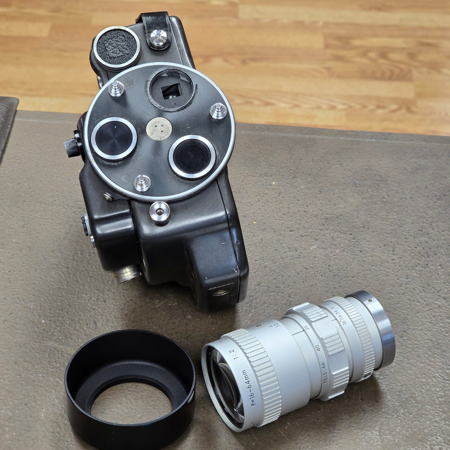 Beaulieu R-16 Camera body S# 663153 with Sony 16-64mm T2 Zoom Lens