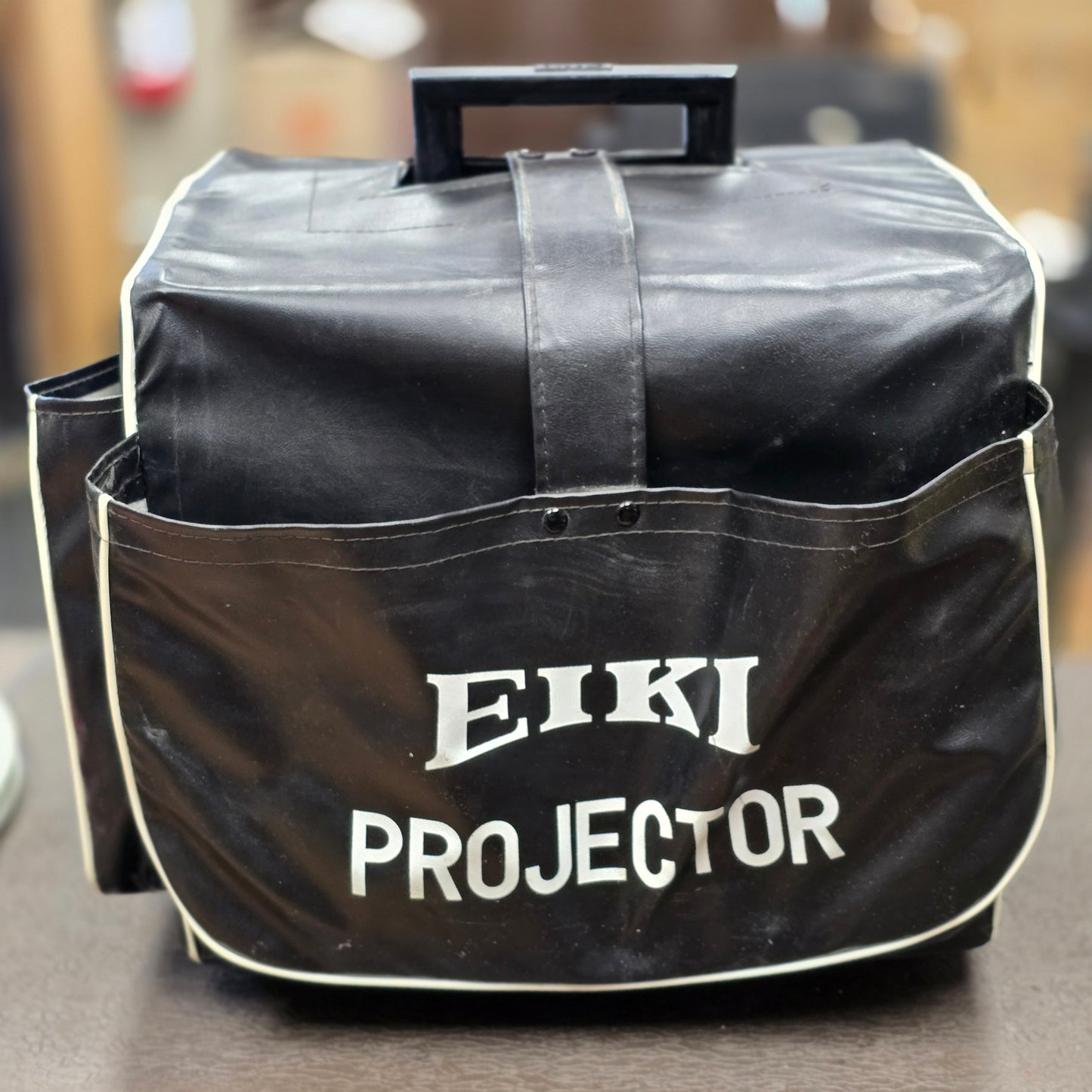 Eiki NT-O 16mm Autoload Sound Projector with Take up reel & Cover S# 21666